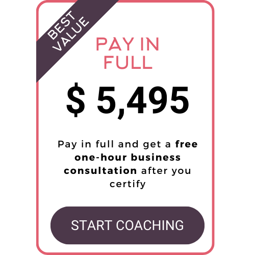 Coaching Course Pricing